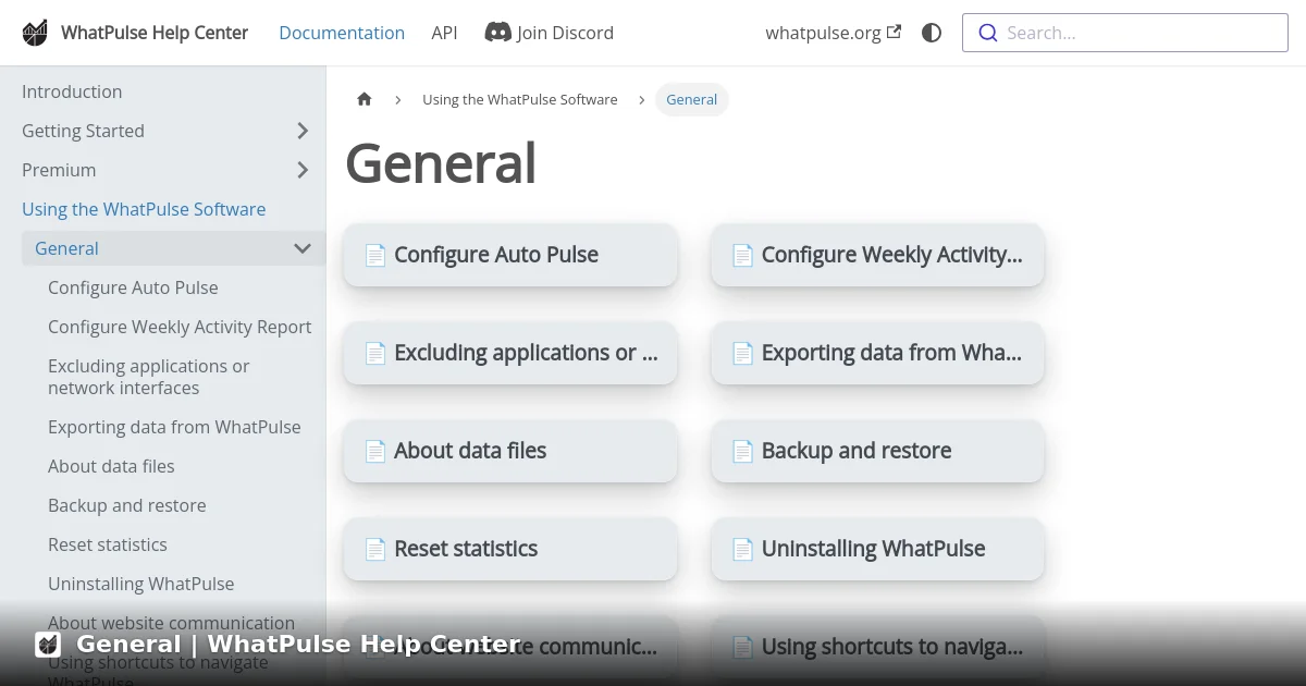 General | WhatPulse Help Center